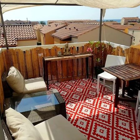 Appart 5P Terrasse Sud Vue Mer, Acces Direct Plage Frontignan Exterior photo
